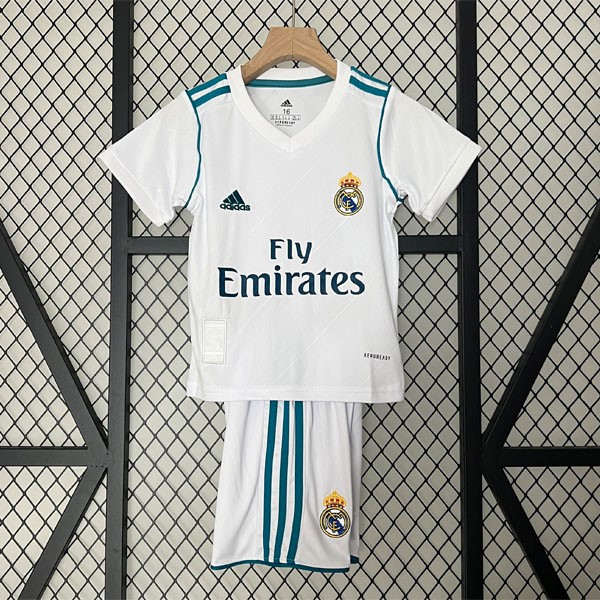 Camiseta Real Madrid 1ª Retro Niño 2017 2018
